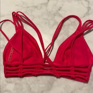 Pink Vitamin A swim top